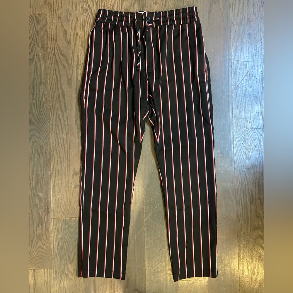 Topman cropped stretch skinny pants